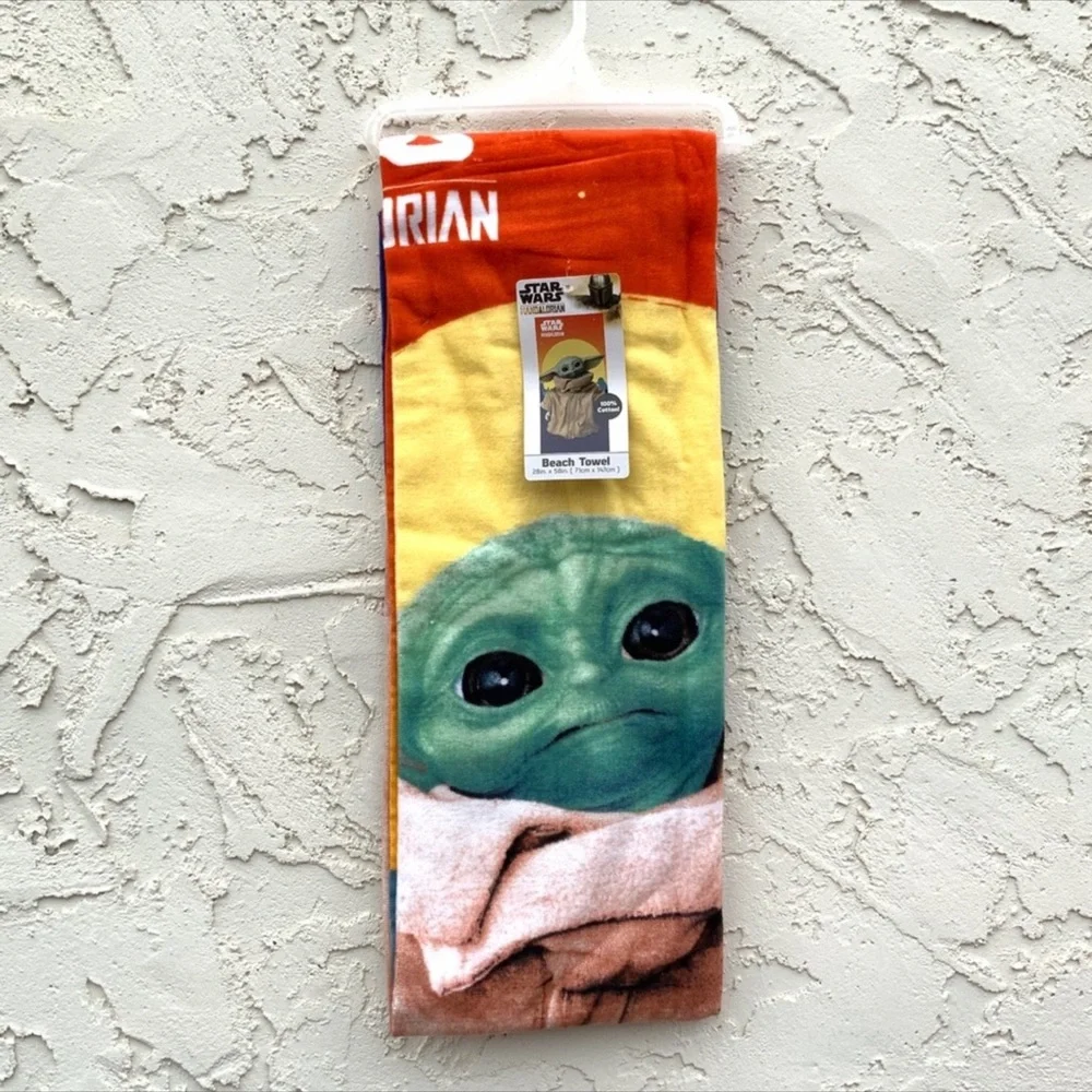 Star Wars The Mandalorian The Child Beach Towel